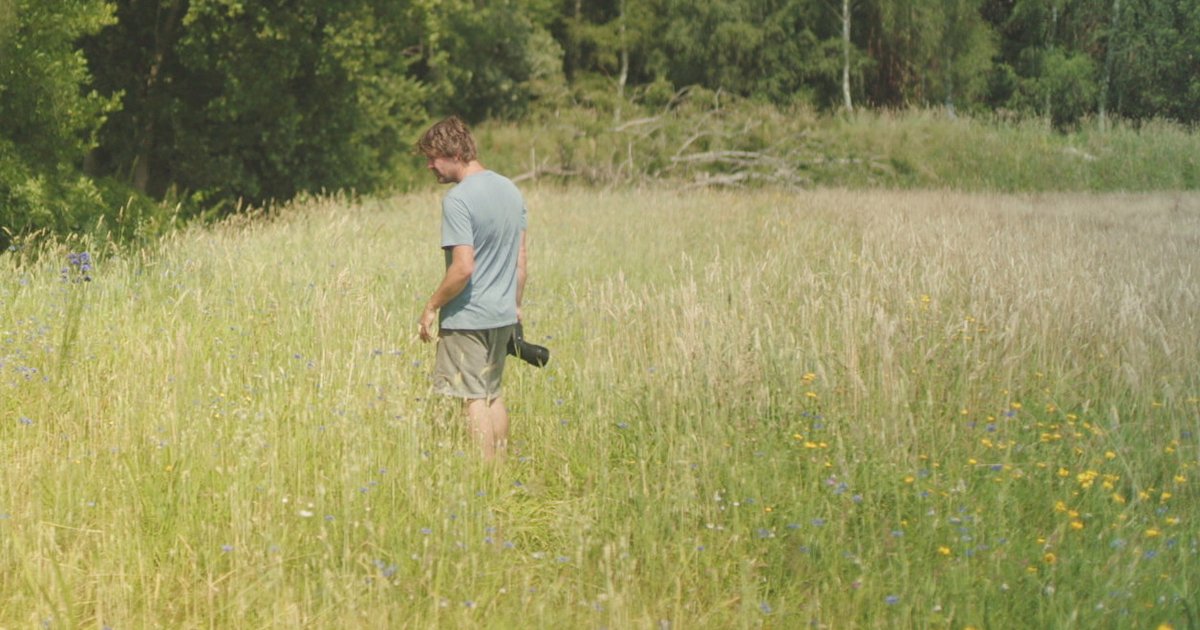 Met een beetje hulp van Ruurd Jelle veranderde een kaal weiland in bloeiende natuur: 'Iedereen kan i