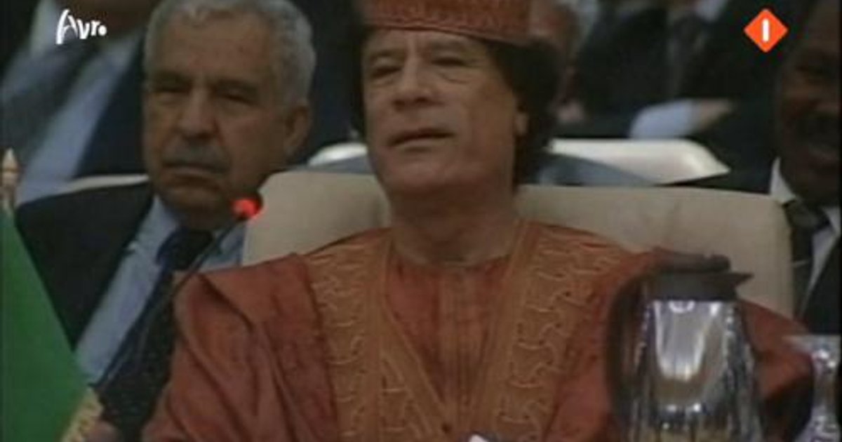 Wie is Muammar Kadhafi? | EenVandaag