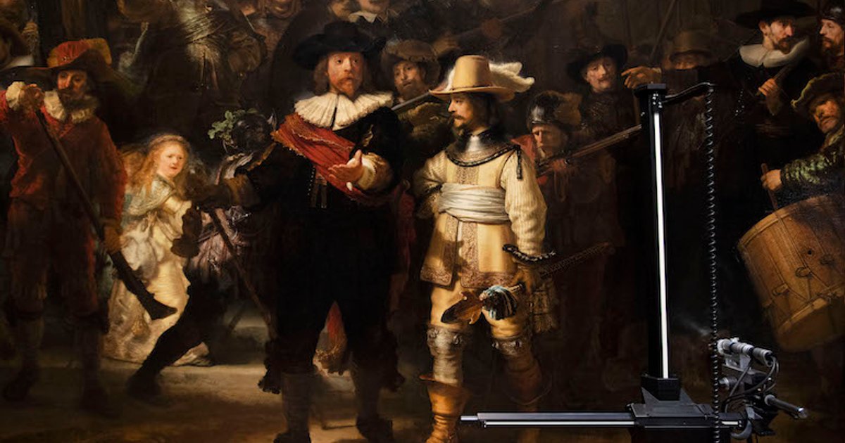 Dit is waarom restauratie van de wereldberoemde Nachtwacht zo moeilijk is
