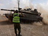 Een tank van het Israëlische leger