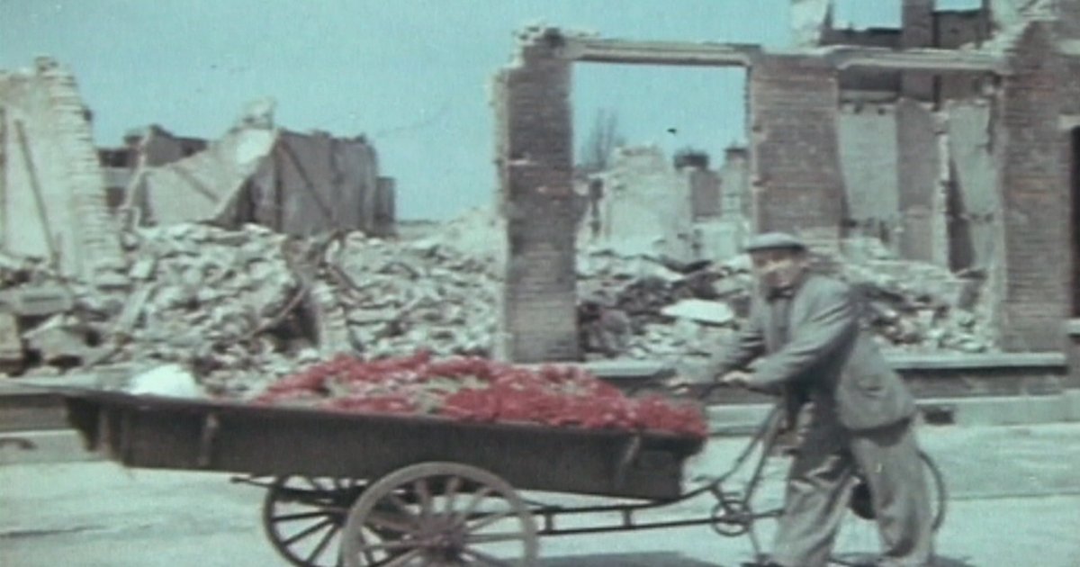 Bijzondere beelden opgedoken: zo zag Den Haag eruit na vergissingsbombardement in 1945