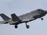Een Nederlandse F-35 straaljager 