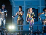 Vengaboys tijdens een optreden in 2019 in Wenen