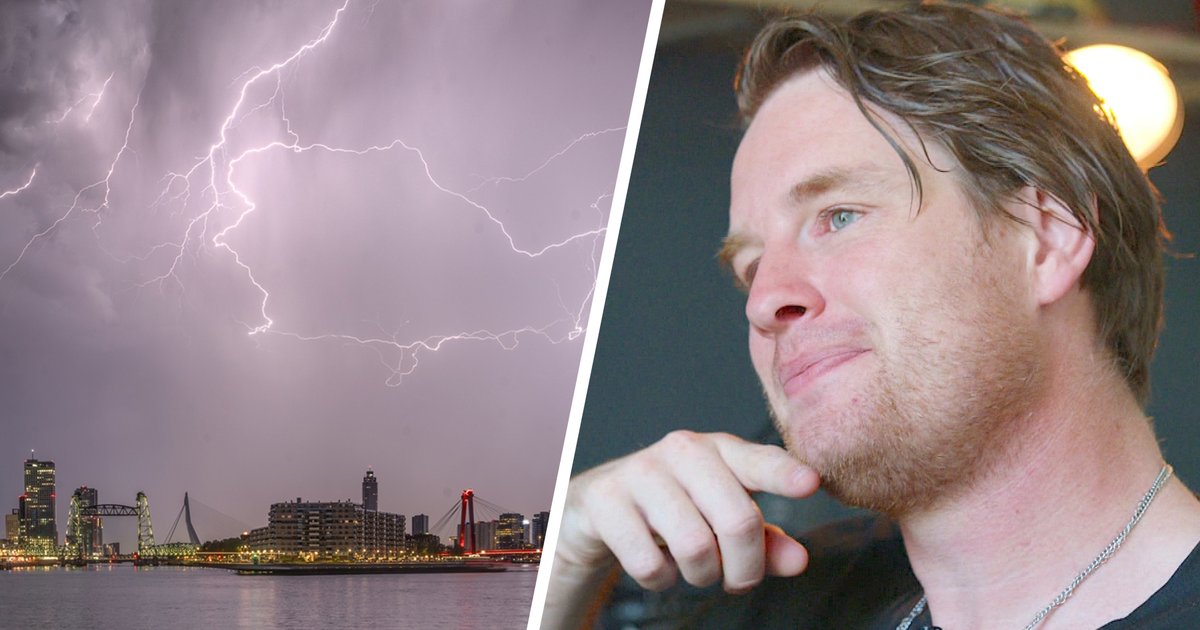 Een nacht vol onweer is waar 'stormchaser' Rick het voor doet: 'Juichen in holst van de nacht'